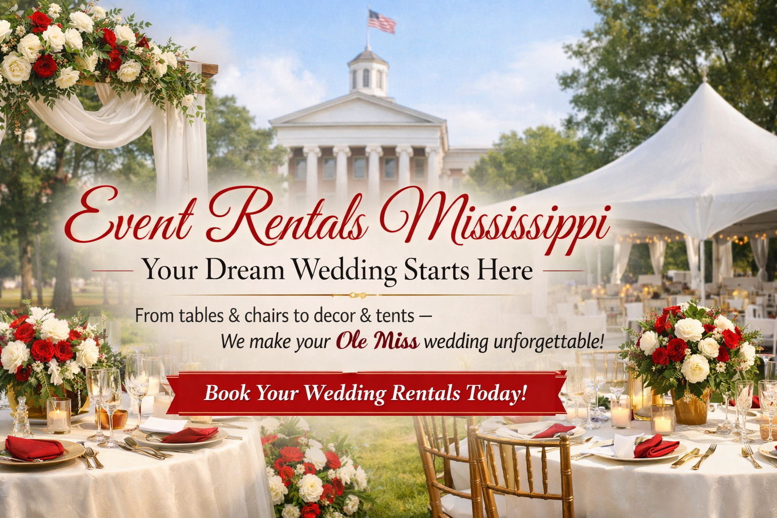Event Rentals Banner